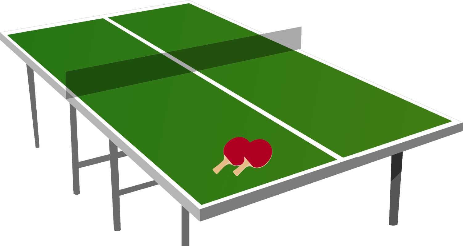 Table Tennis, Ping-Pong Dimensions & Drawings